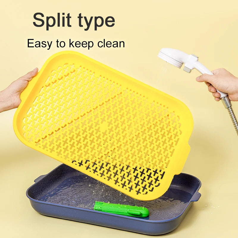 Toilette Igienica Pawli™ – Vassoio Anti-Goccia per l’Addestramento del Cane