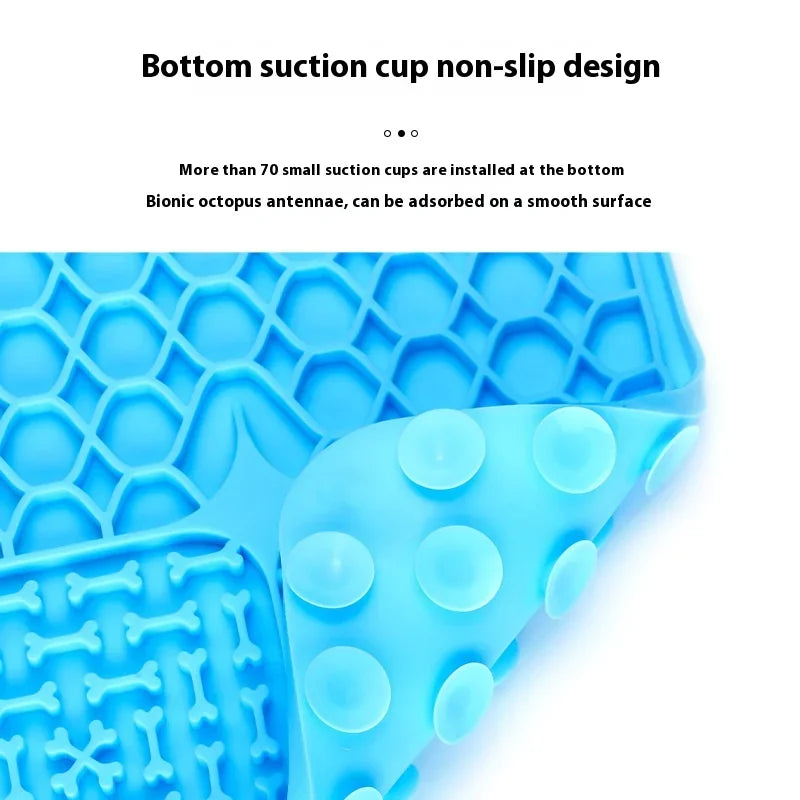 Tappetino Antistress Pawli™ – Rilassante da Leccare per Cani e Gatti