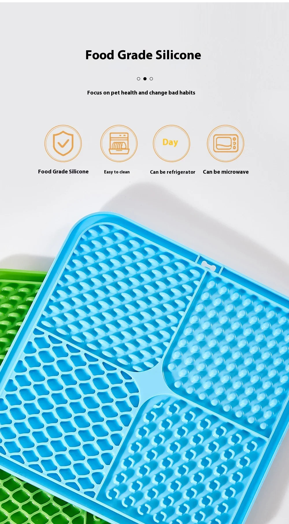 Tappetino Antistress Pawli™ – Rilassante da Leccare per Cani e Gatti