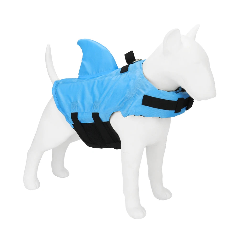 Giubbotto Salvagente Squalo per Cani 🦈 - Shark Dog Life Vest