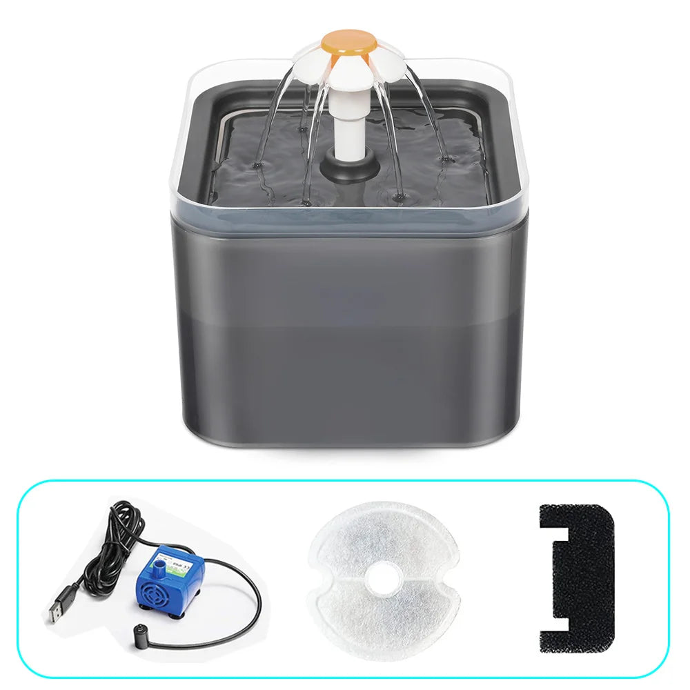 Fontanella Automatica a LED per Cani e Gatti – 2L | Pawli™