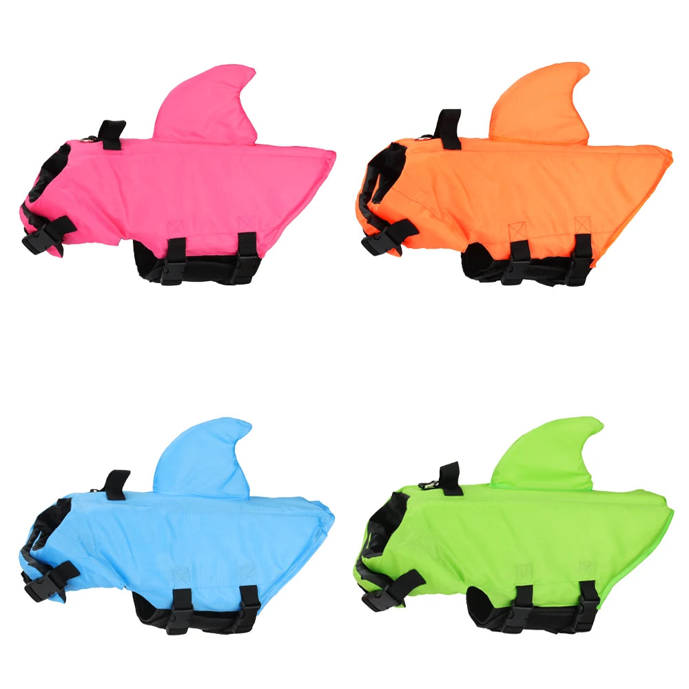 Giubbotto Salvagente Squalo per Cani 🦈 - Shark Dog Life Vest