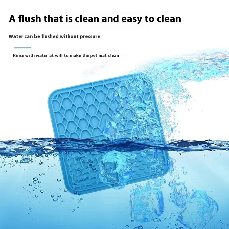 Tappetino Antistress Pawli™ – Rilassante da Leccare per Cani e Gatti