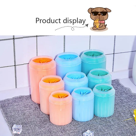 Pulizia Zampette Pawli™ – Tazza Lava-Zampe Portatile per Cani