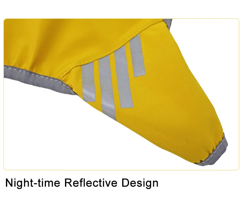 Impermeabile Riflettente Pawli™ – Antipioggia per Cani con Cappuccio