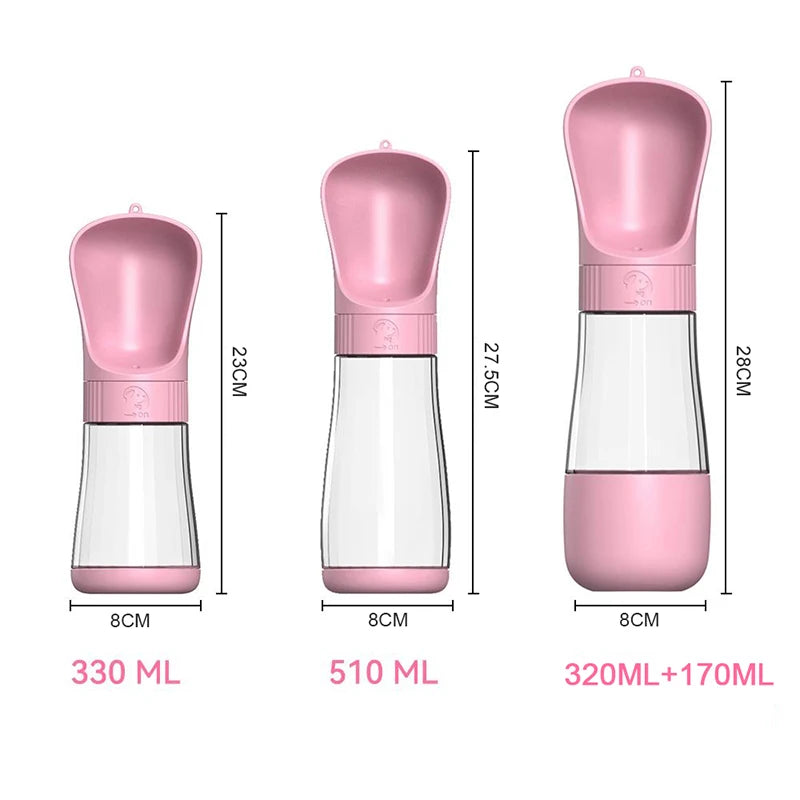 Borraccia Portatile Pawli™ con Contenitore per Crocchette – 2in1 da Viaggio per Cani