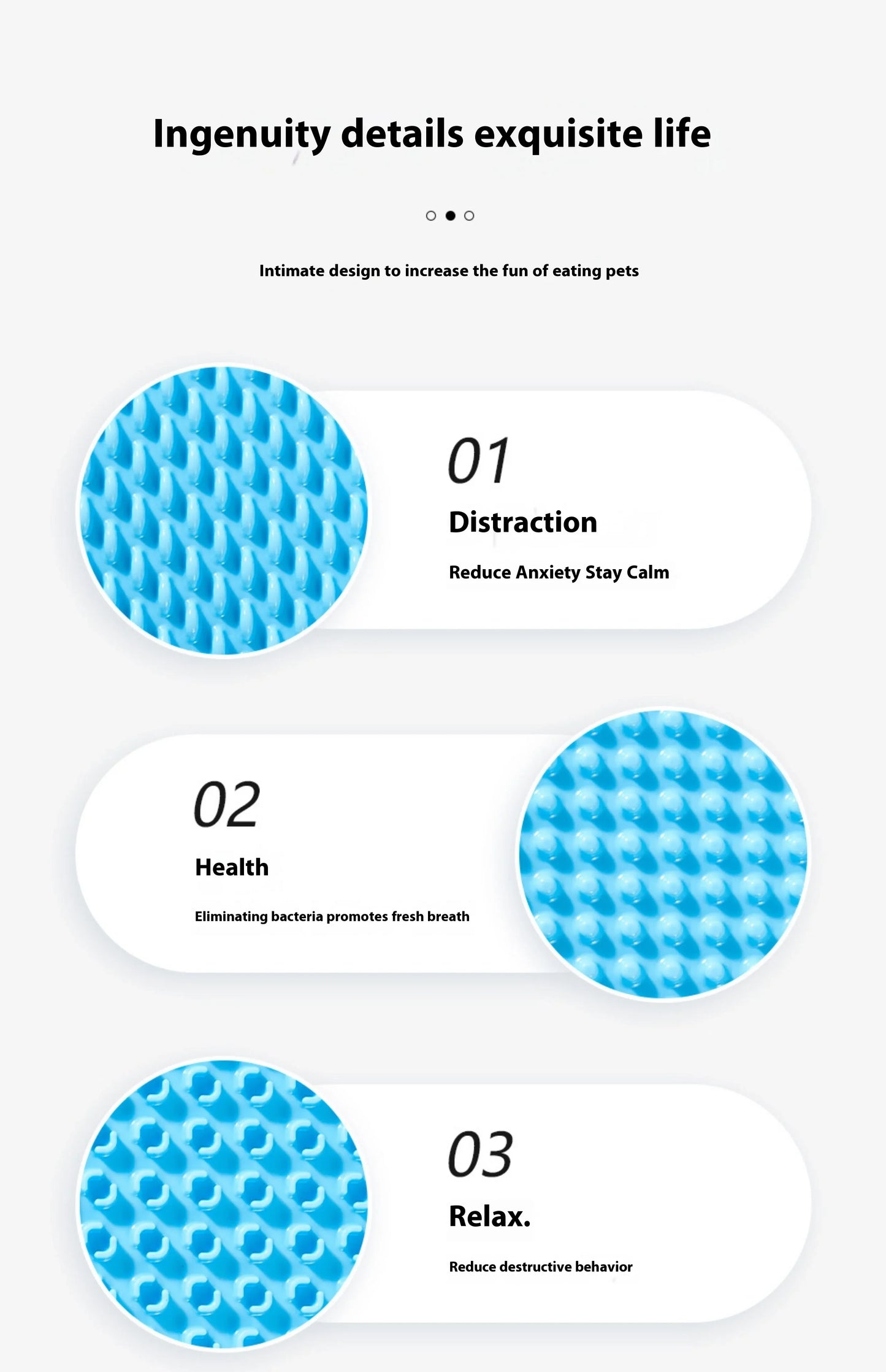 Tappetino Antistress Pawli™ – Rilassante da Leccare per Cani e Gatti